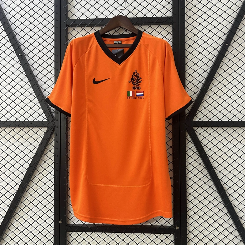 2000 Retro Netherlands Home Jersey