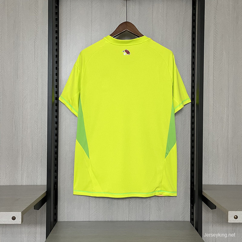 25/26 Flamengo Goalkeeper Fluorescent Green Jersey S-XXXXL