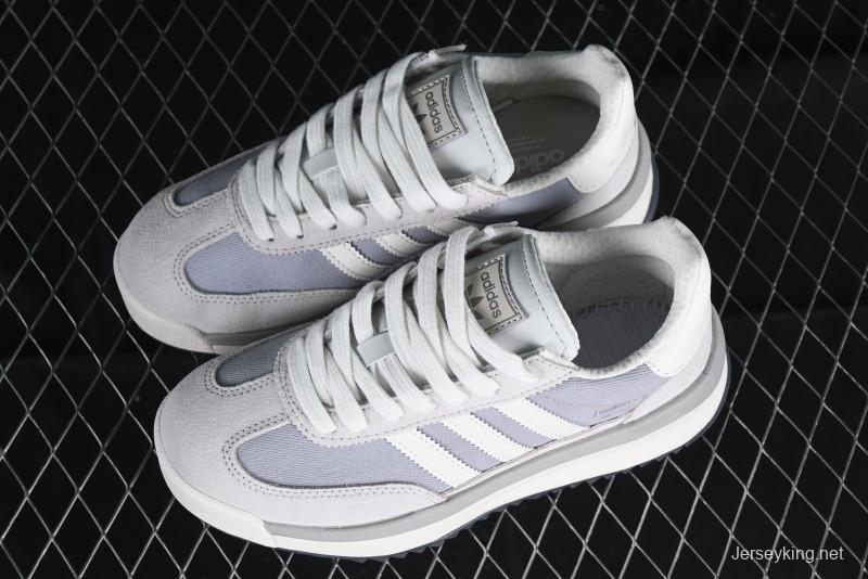 Adidas Originals SL 72 Retro Running Shoes with Nylon Upper and Rubber Outsole - JI2505