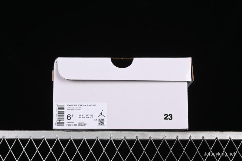 Nike Air Jordan 1 Mid AJ1 Snake Black Green Toe Mid-Top Basketball Shoes - FQ7818-100