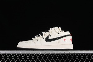 Nike Air Jordan 1 Low AJ1 Retro Basketball Shoes Comme des Garcons Collaboration - SJ9950-014