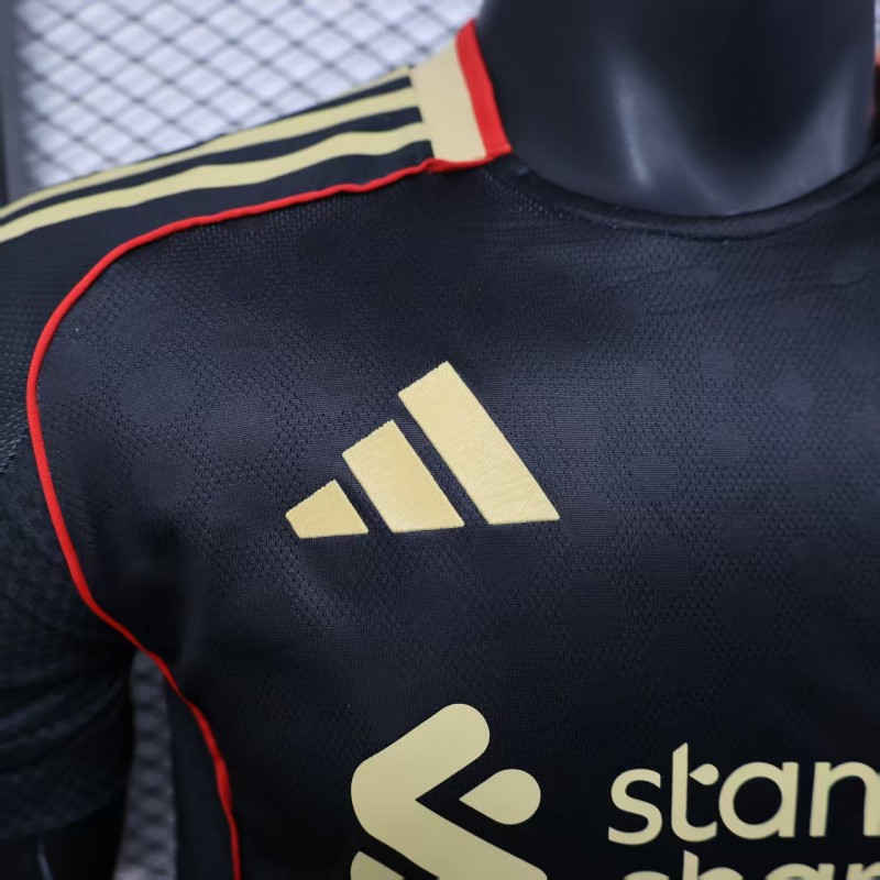 Player Version 25/26 Liverpool Third Black Jersey