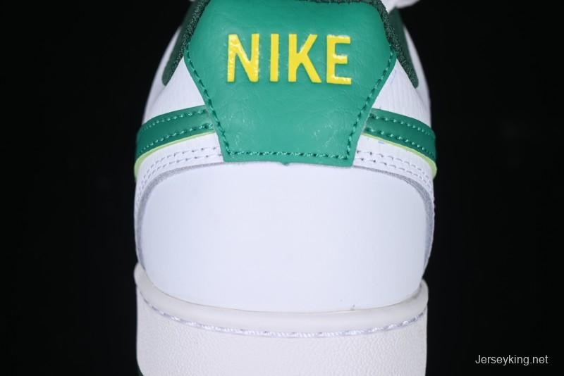Nike Court Vision Low Lo Leather Low-Top Retro Casual Breathable Sneakers - FN3447-131