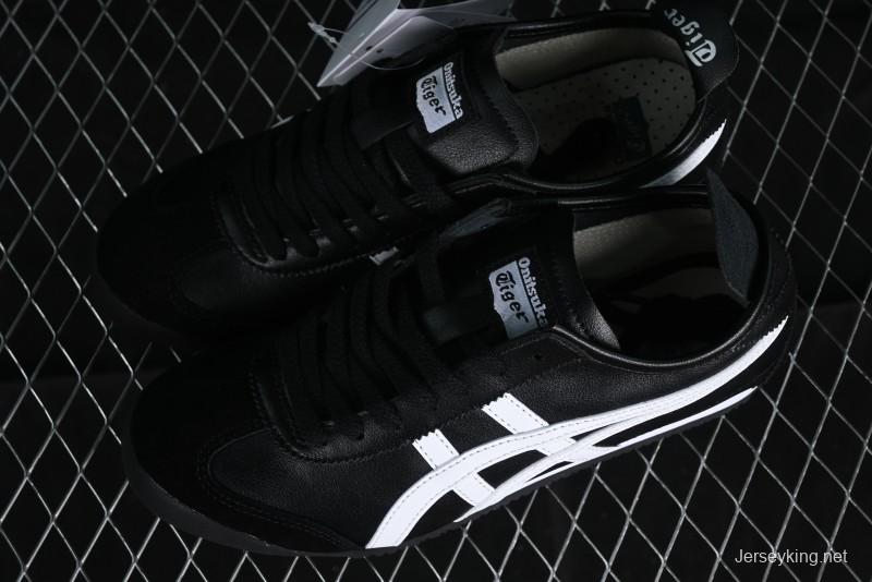 Onitsuka Tiger Mexico 66 Low-Top Leather Casual Running Shoes - DL408-9001