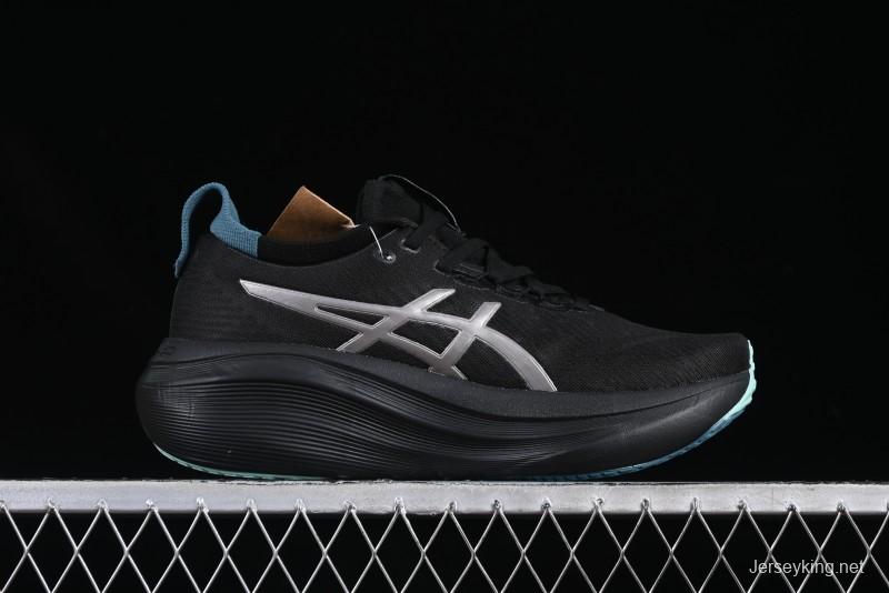 Asics Gel-Nimbus 27 Retro Breathable Casual Shoes with Cushioning for Men - 1011C093-001
