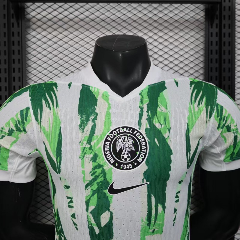 Player Version 2025 Nigeria Green/White Jersey