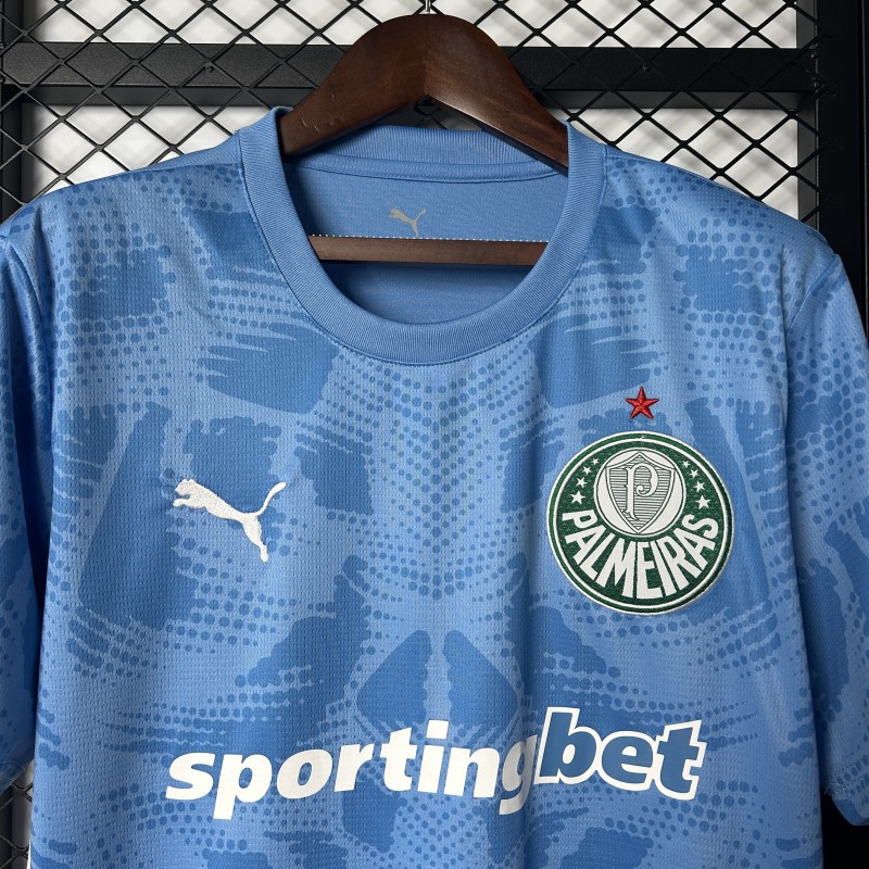 25/26 Palmeiras Goalkeeper Blue Jersey