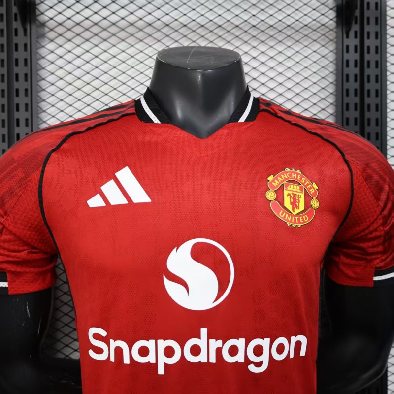 Player Version 25/26 Manchester United Home Jersey