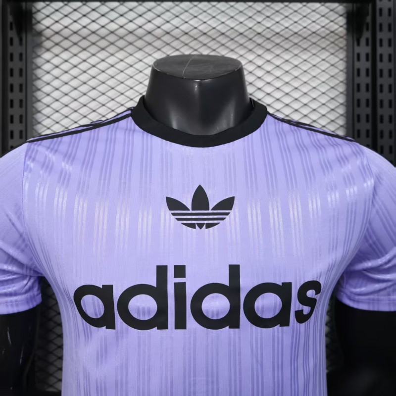 Player Version 2025 Adidas Original Purple T-Shirt