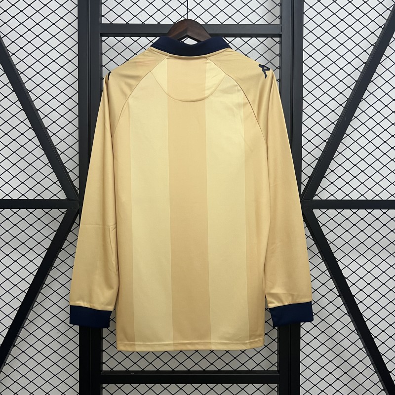 25/26 Deportivo La Coruna Gold Long Sleeve Jersey