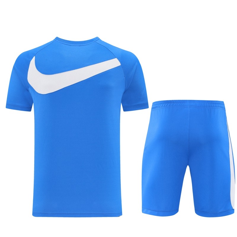 25/26 Nike Blue Short Sleeve Jersey+Shorts