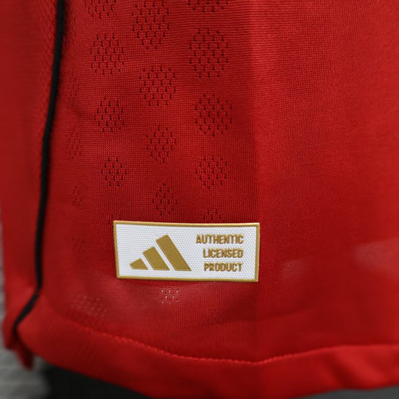 Player Version 25/26 Manchester United Long Sleeve Home Jersey