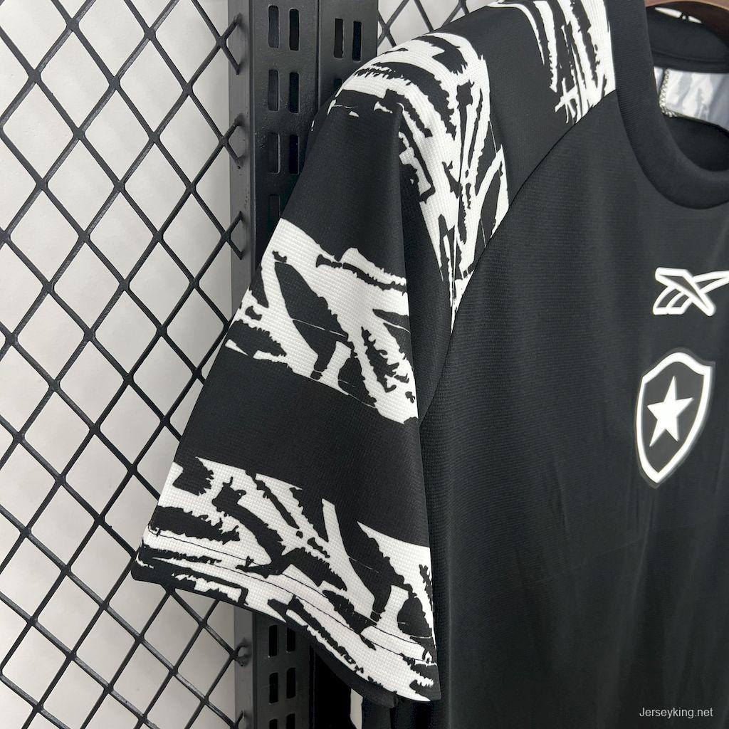 2025/26 Botafogo Black Pre-match Training Jersey Jersey
