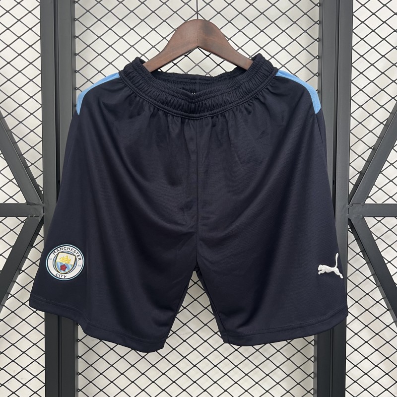 25/26 Manchester City Black Shorts