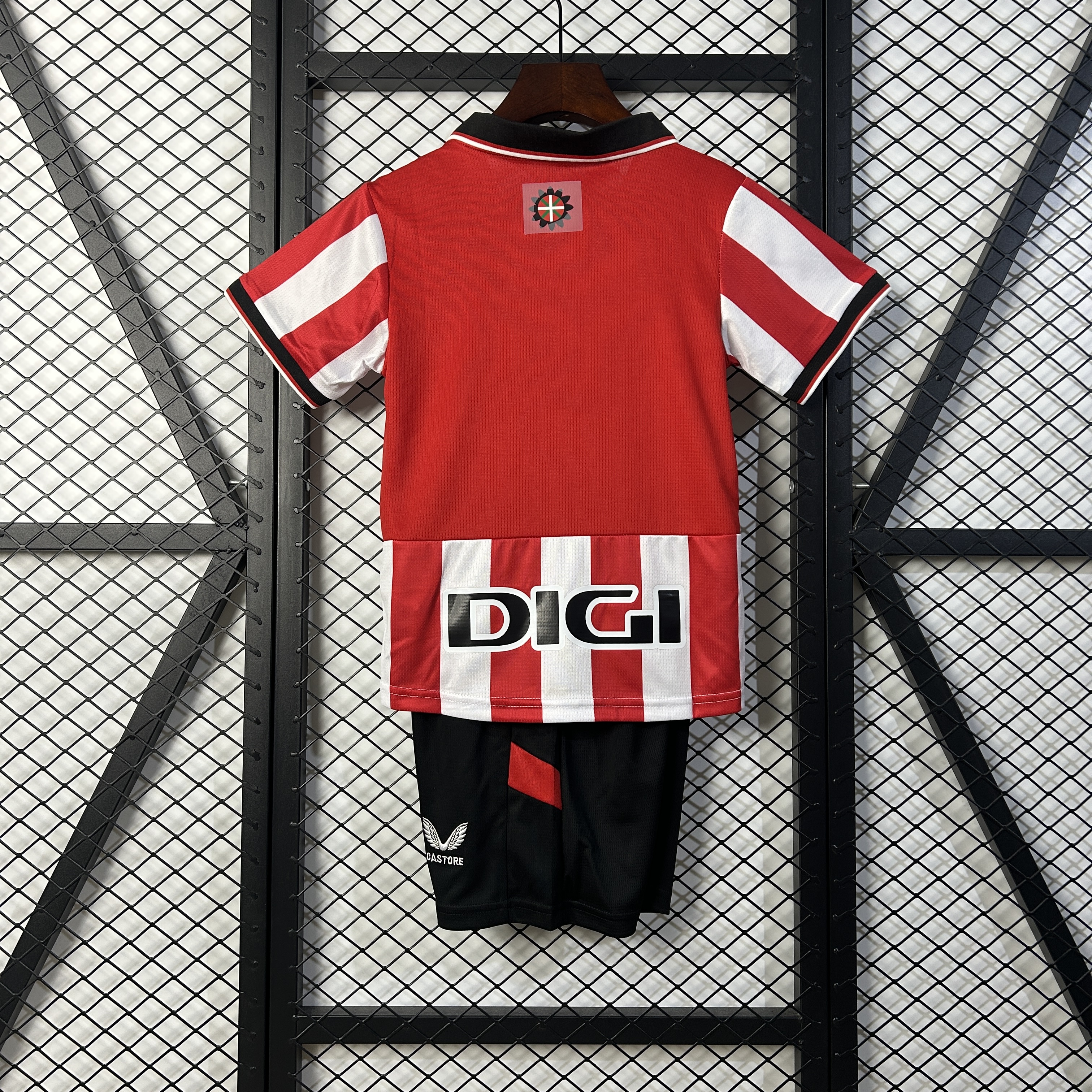 25/26 Kids Athletic Bilbao Home Size 16-28 Jersey