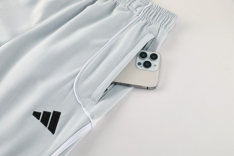 25/26 Real Madrid Hoodie Full Zipper Jacket + Long Pants