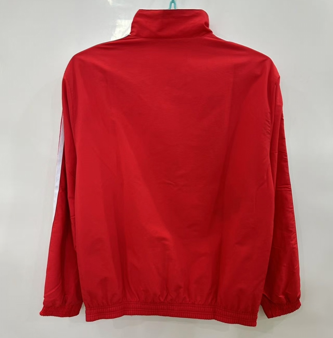 25/26 Liverpool Red/White Reversible Windbreaker