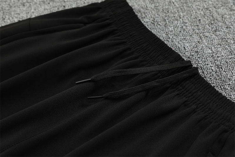 25/26 Manchester City Black Half Zipper Jacket+Long Pants