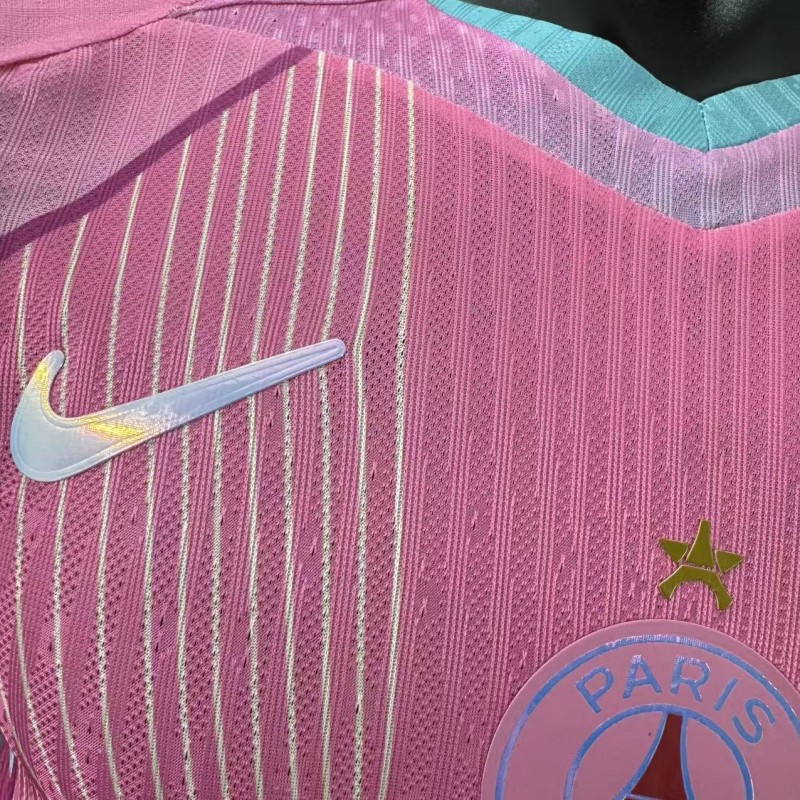 25/26 Player Version PSG Pink Jersey