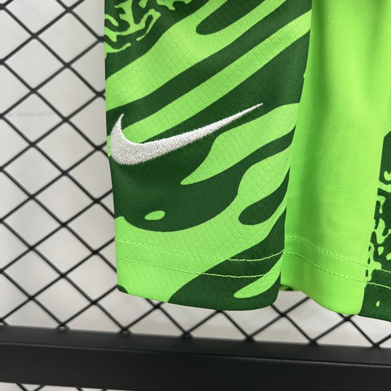 25/26 Kids Sporting Lisbon Goalkeeper Green Jersey