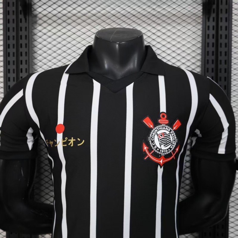 Player Version 25/26 Corinthians Black Stripe Special Edition Jersey