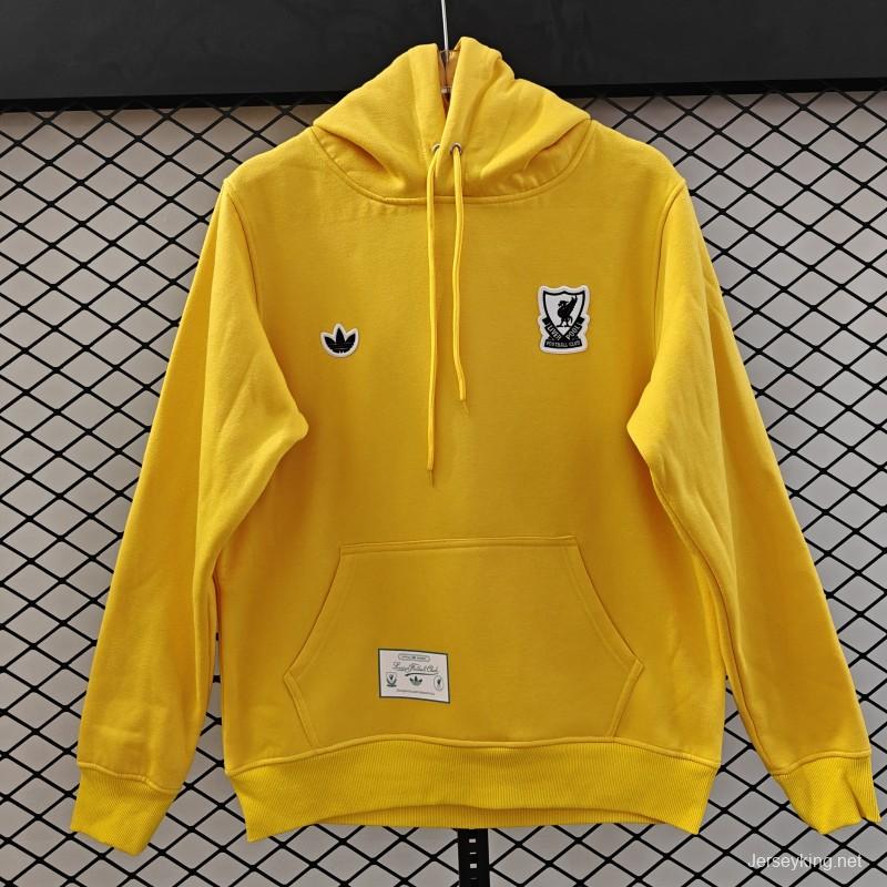 25/26 Liverpool Embroidered LogoHoodie 7 Colors