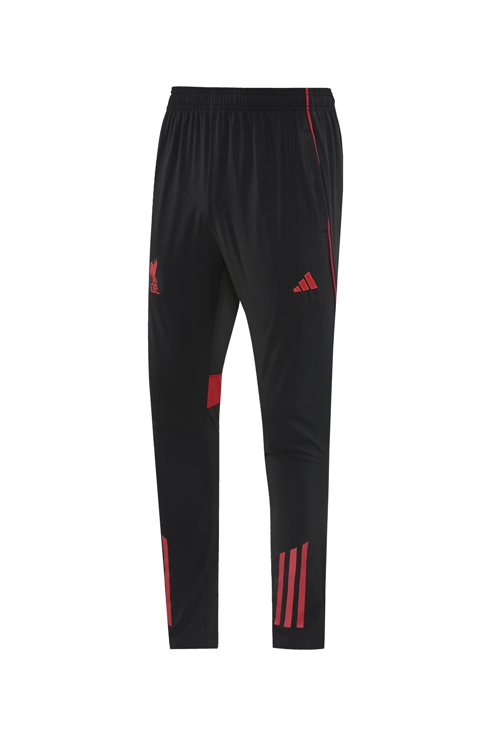 25/26 Liverpool Black S-2XL Half Zipper Jacket+Long Pants