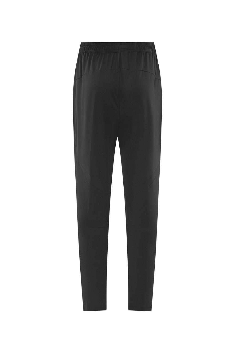 2025 Adidas Black Half Zipper Jacket+Long Pants S-2XL