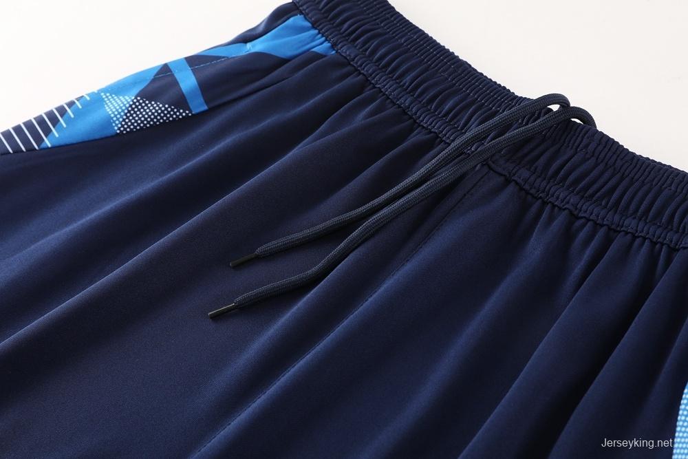 2025 Italy Royal Blue Short Sleeve+Soccer Shorts