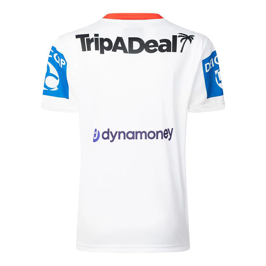 25/26 St George Illawarra Dragons White with Red V Jersey