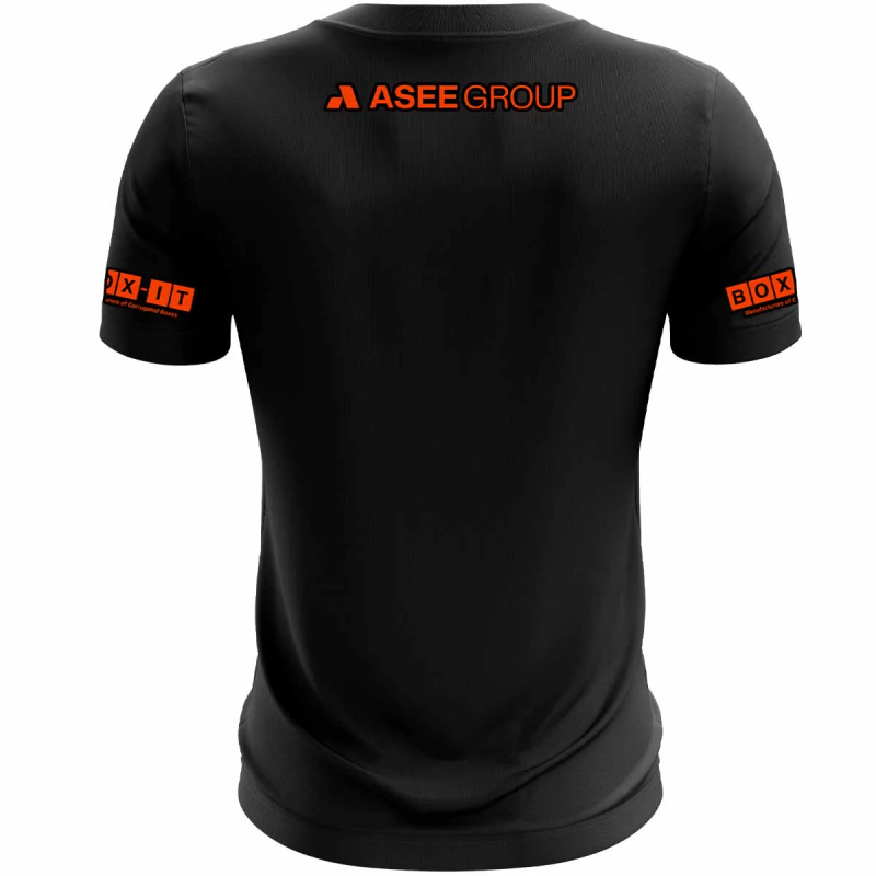 25/26 Armagh GAA Charcoal with Orange Accents Jersey