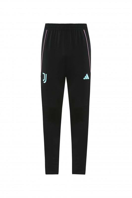 25/26  Juventus Black  Full zipper Jacket Tracksuit+ long pants