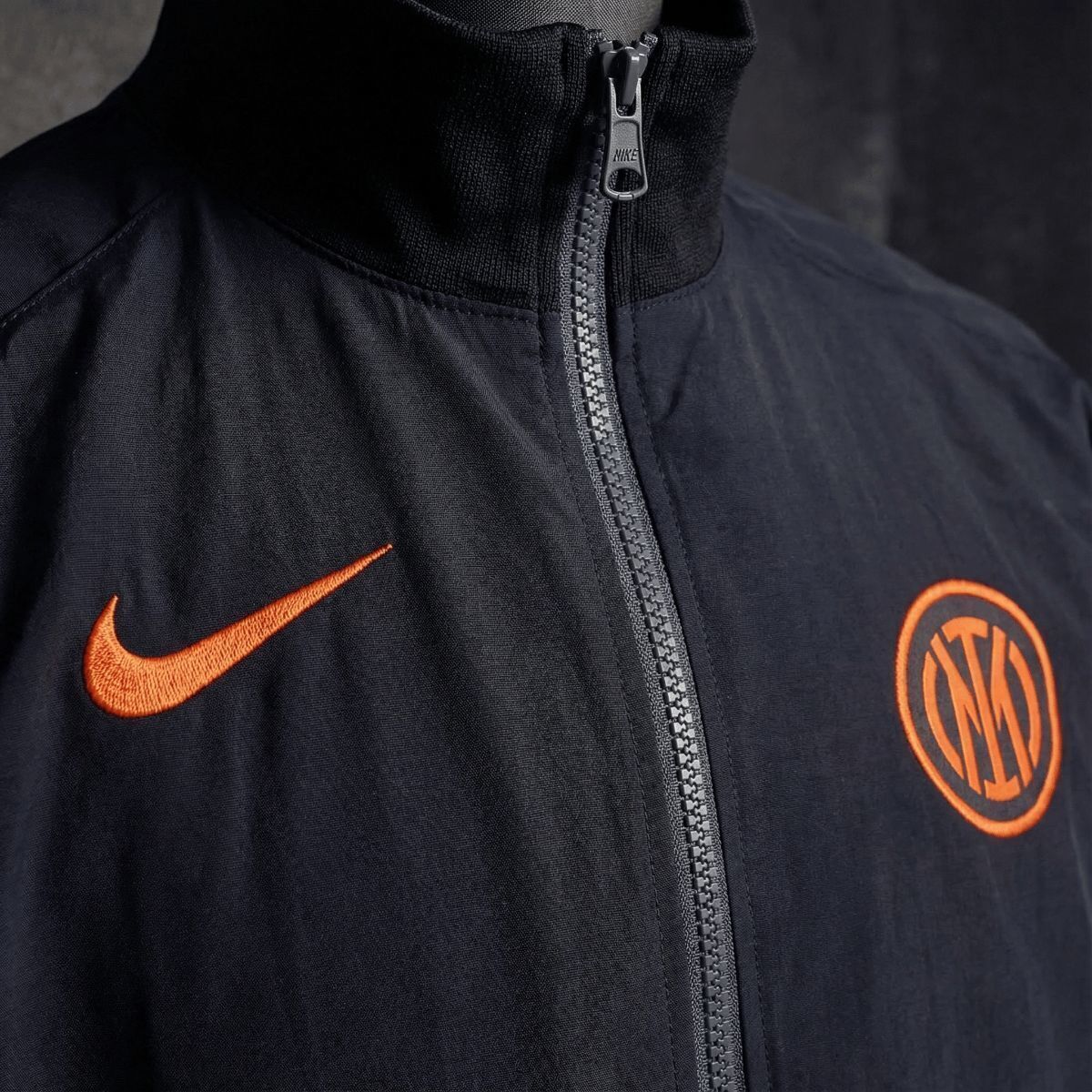 2026 Inter Milan Black Jacket Windbreaker