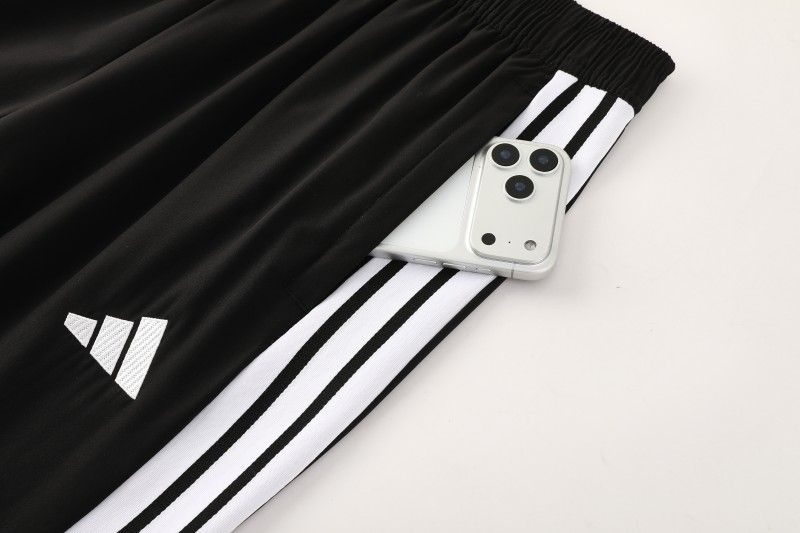 2026 Germany Hoodie Black Full Zipper Windbreaker + Long Pants
