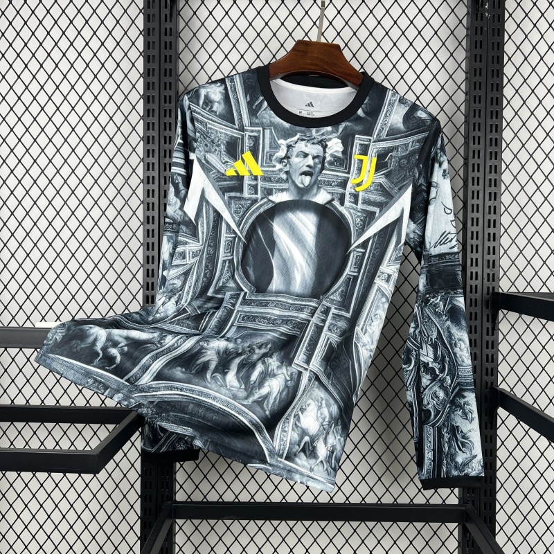 2025/26 Juventus Del Piero Pre-Match Long Sleeve Jersey