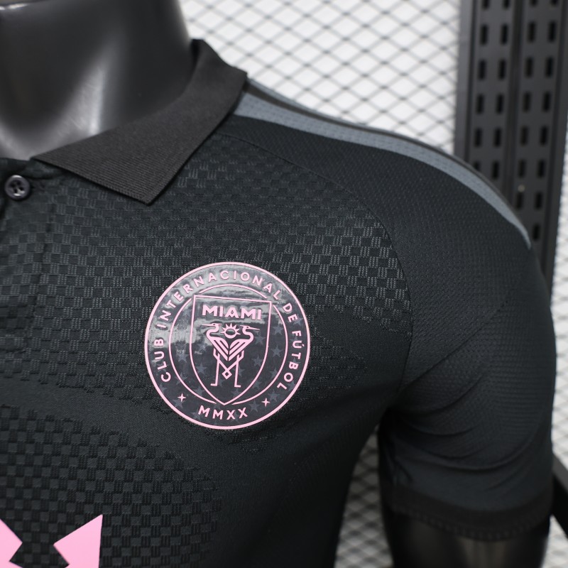 Player Version 2026 Inter Miami CF Black  Away Jersey