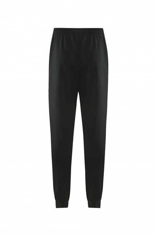 26/27 Manchester United Black Pullover Hooded Tracksuit + Long Pants