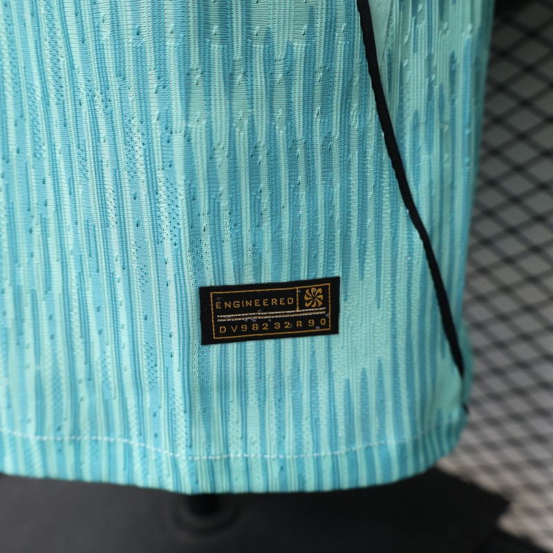 Player Version 26/27 Brazil Mint Green & Black Pattern Special Edition Jersey