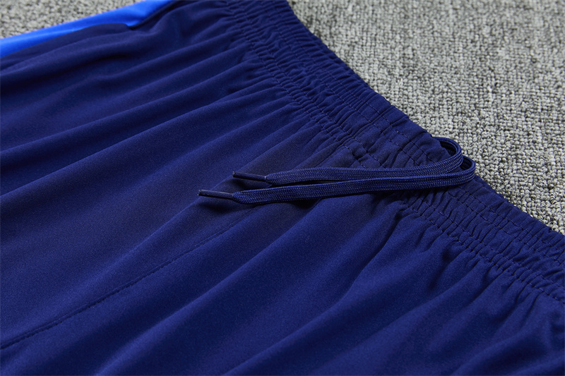 2026 Inter Milan Dark Navy Blue Half Zipper Jacket Tracksuit + Long Pants