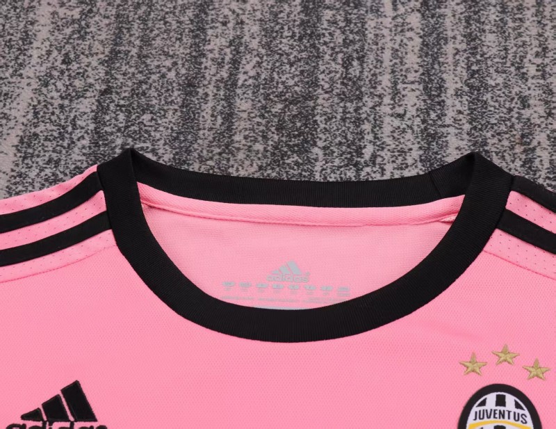 Retro Kids 15/16 Juventus Away Pink Jersey