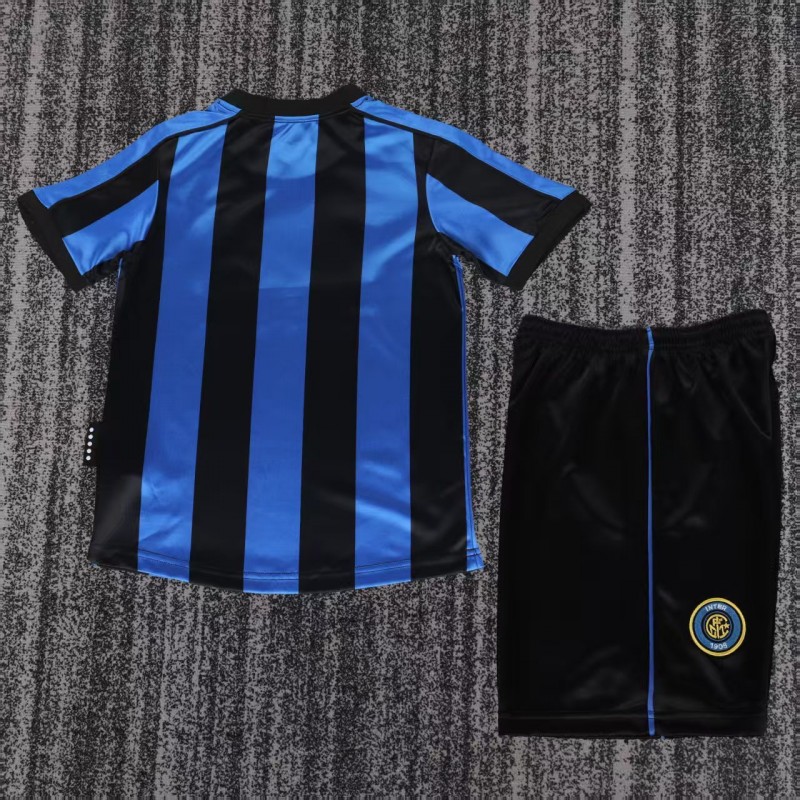 Retro Kids 99/00 Inter Milan Blue-Black Home Jersey