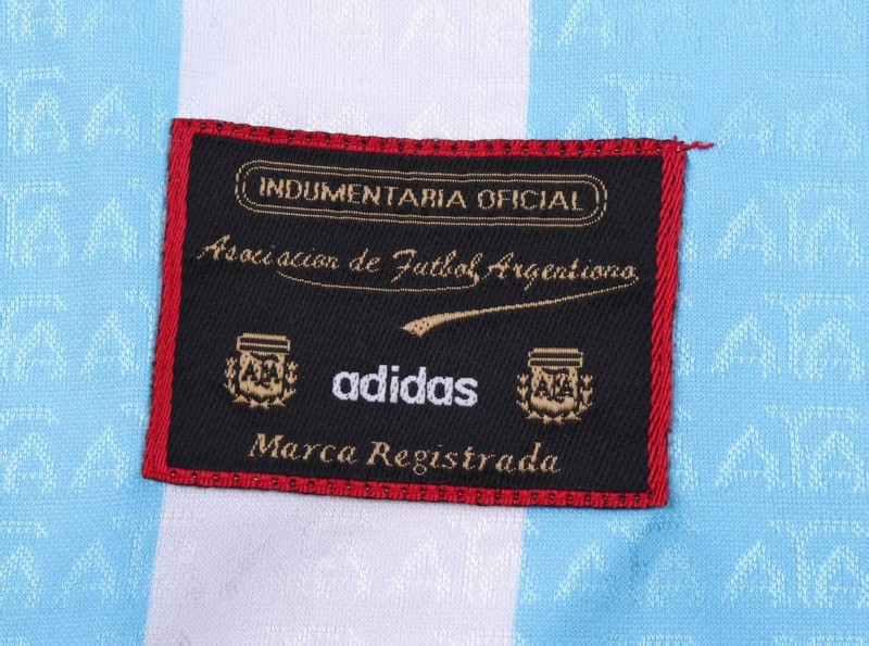 Retro Kids  96/97 Argentina Home Jacquard Jersey