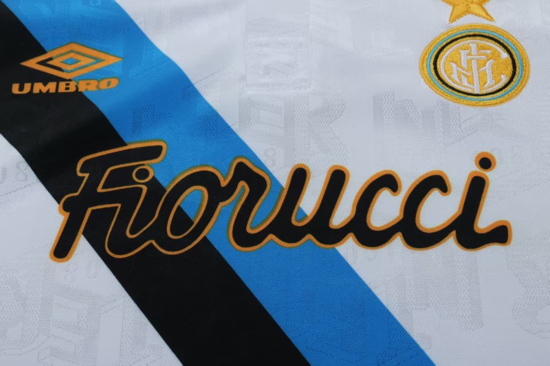 Retro Kids 94/95 Inter Milan Away White Jersey