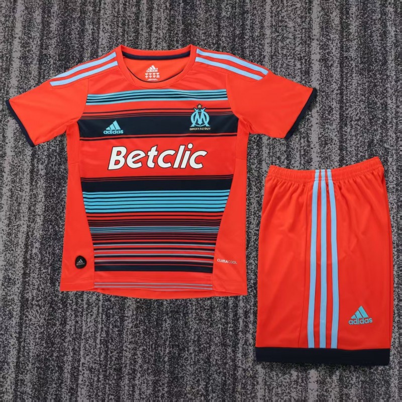 Retro Kids 11/12 Olympique Marseille Away Jersey