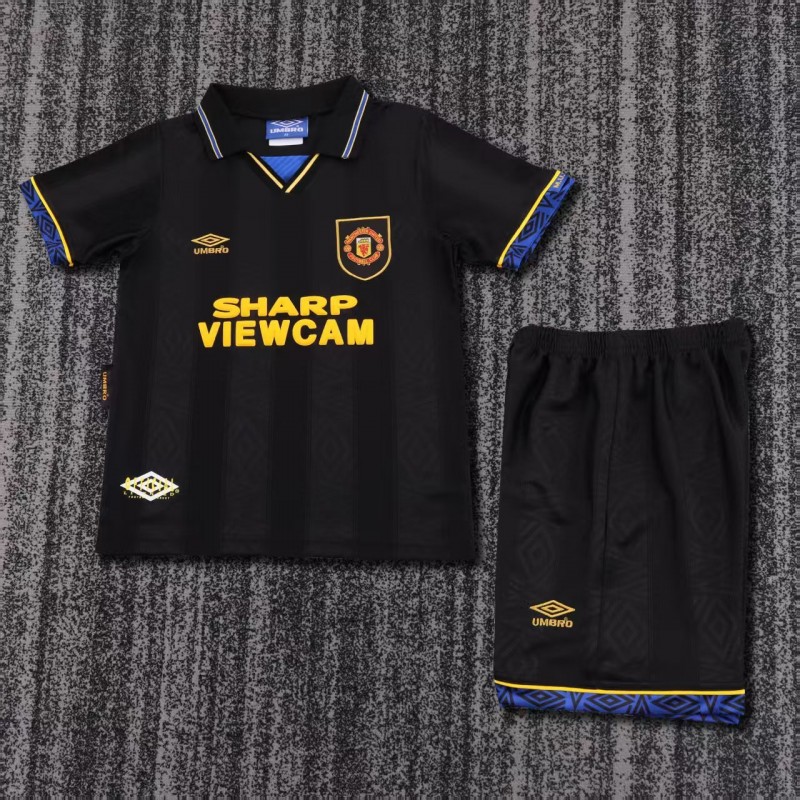 Retro Kids 93/94 Manchester United Away Jersey