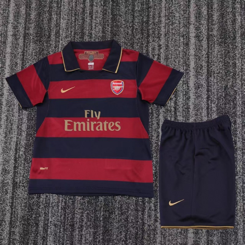 Retro Kids 07/08 Arsenal Third Away Jersey