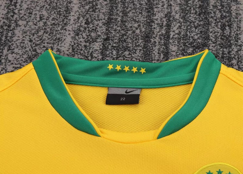 Retro Kids 2006 Brazil Home Jersey