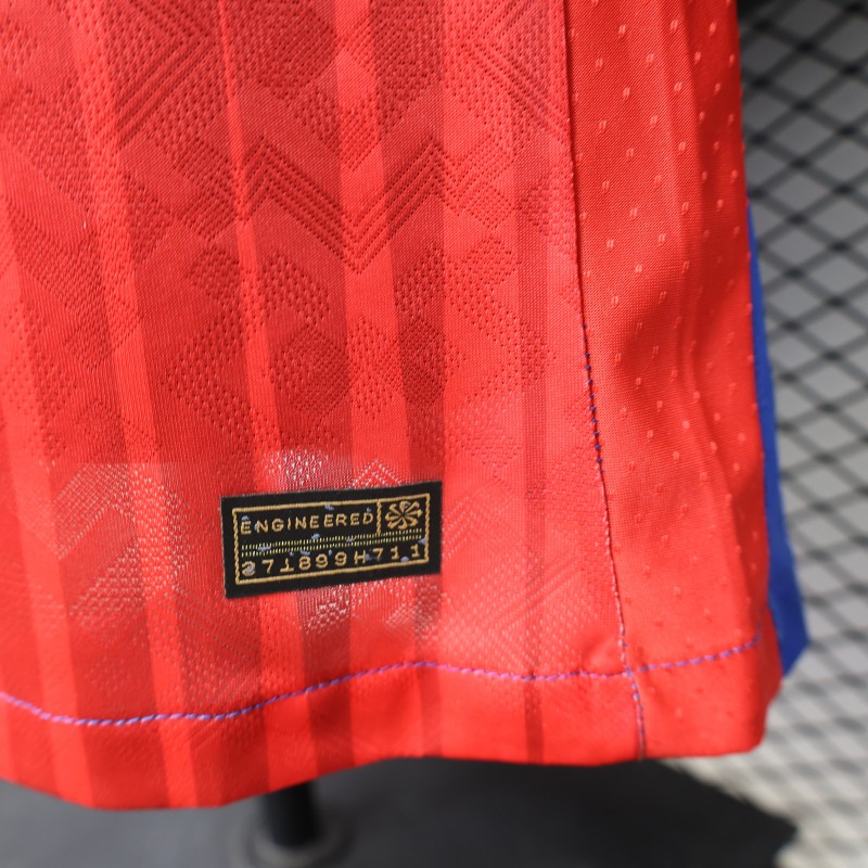 Player Version 26/27 FC Barcelona Royal Blue & Garnet Red Vertical Stripes  Special Edition Jersey