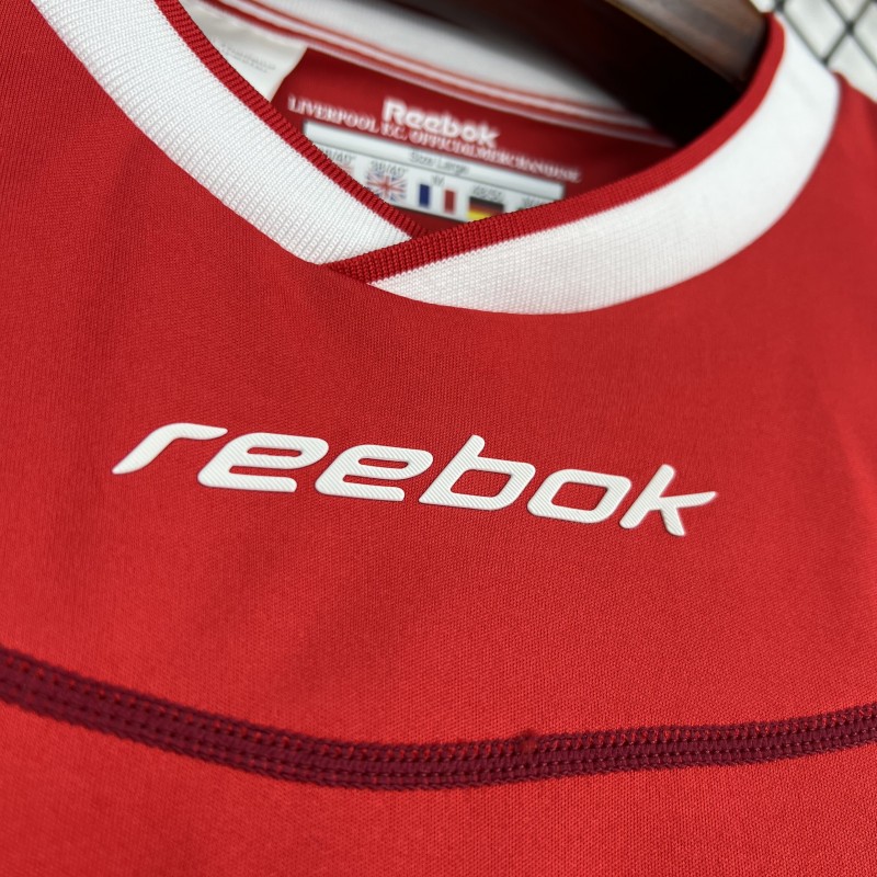 2002/04 Retro Liverpool Home Long Sleeve Jersey