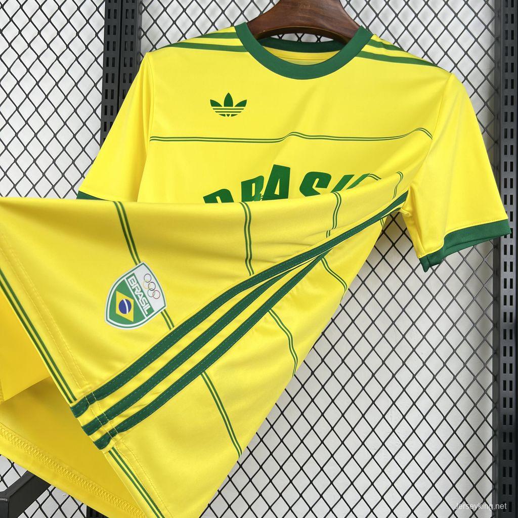 1984 Retro Brazil Home Jersey